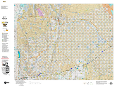 Wy Mule Deer Unit 134 with Land Ownership Preview 1