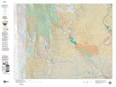 Wy Mule Deer Unit 135 Concentrations and Land Ownership Preview 1