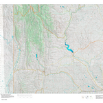 Wy Mule Deer Unit 135 Topographical Map Preview 1