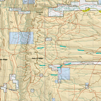 Wy Mule Deer Unit 135 with Land Ownership Preview 2