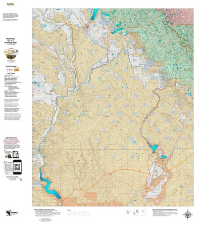 Wy Mule Deer Unit 138 with Land Ownership Preview 1