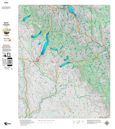 Wy Mule Deer Unit 139 Topographical Map Preview 1