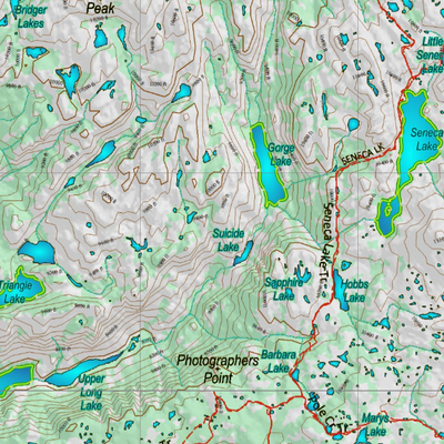 Wy Mule Deer Unit 139 Topographical Map Preview 3