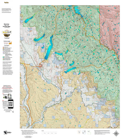Wy Mule Deer Unit 139 with Land Ownership Preview 1