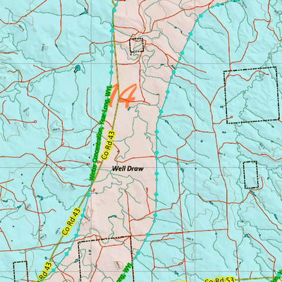 Wy Mule Deer Unit 14 Concentration Areas Preview 2