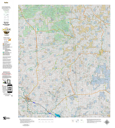 Wy Mule Deer Unit 14 Concentrations and Land Ownership Preview 1