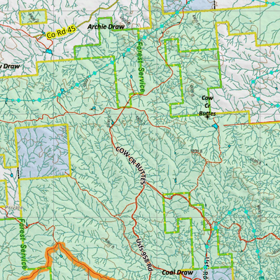 Wy Mule Deer Unit 14 Concentrations and Land Ownership Preview 3