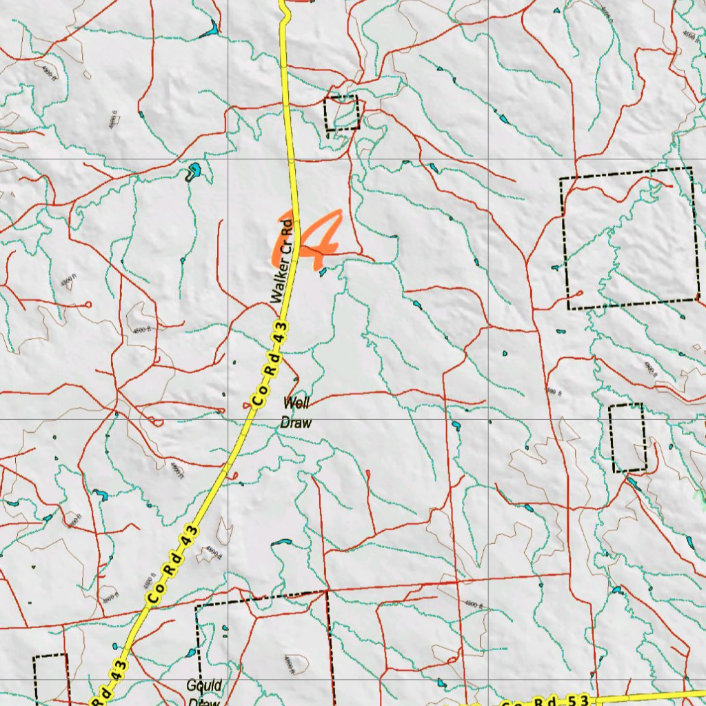 Wy Mule Deer Unit 14 Topographical Map by Wyoming HuntData LLC | Avenza ...