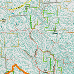 Wy Mule Deer Unit 14 Topographical Map Preview 3