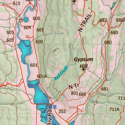 Wy Mule Deer Unit 141 Topo with Concentrations Preview 2