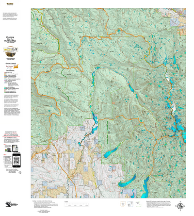 Wy Mule Deer Unit 141 with Land Ownership Preview 1