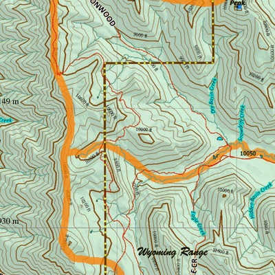 Wy Mule Deer Unit 142 Concentrations and Land Ownership Preview 3