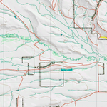 Wy Mule Deer Unit 142 Topographical Map Preview 2