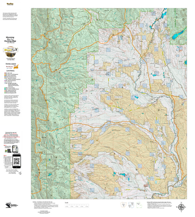 Wy Mule Deer Unit 142 with Land Ownership Preview 1