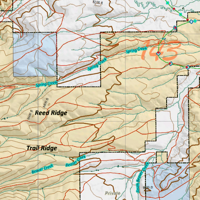 Wy Mule Deer Unit 143 Concentrations and Land Ownership Preview 2