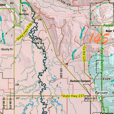 Wy Mule Deer Unit 145 Concentration Areas Preview 2