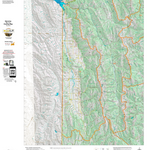 Wy Mule Deer Unit 145 Topographical Map Preview 1