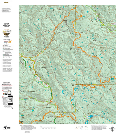 Wy Mule Deer Unit 146 with Land Ownership Preview 1