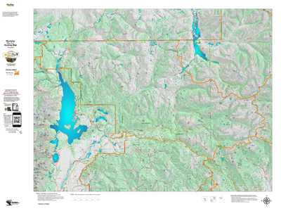 Wy Mule Deer Unit 148 Topographical Map Preview 1
