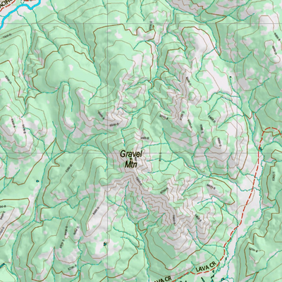 Wy Mule Deer Unit 148 Topographical Map Preview 2