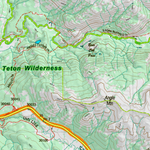 Wy Mule Deer Unit 148 Topographical Map Preview 3