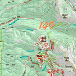 Wy Mule Deer Unit 149 Topographical Map Preview 2
