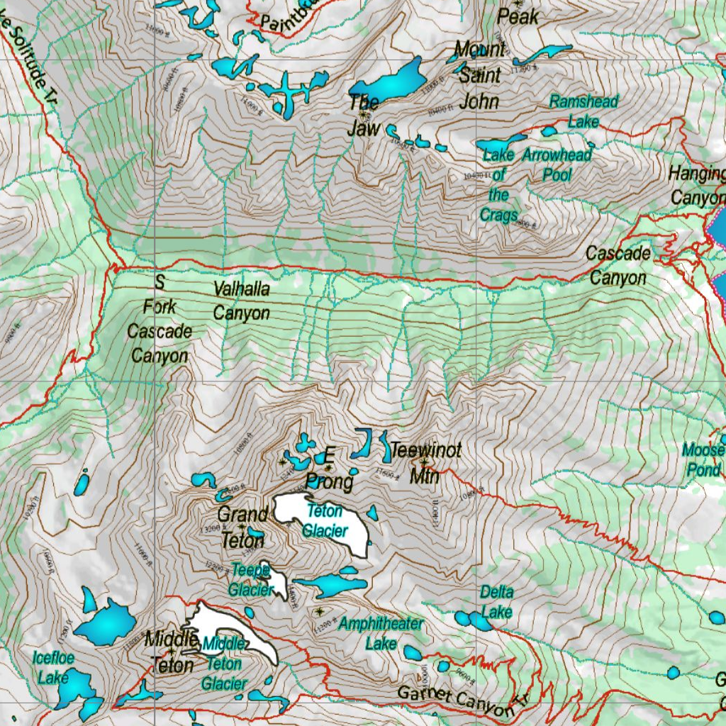 Wy Mule Deer Unit 149 Topographical Map by Wyoming HuntData LLC ...