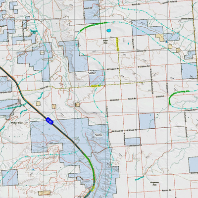 Wy Mule Deer Unit 15 Concentrations and Land Ownership Preview 2