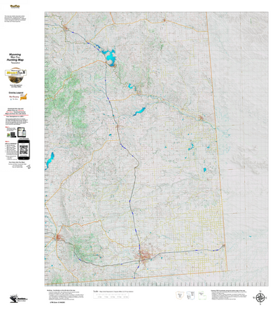Wy Mule Deer Unit 15 Topographical Map Preview 1