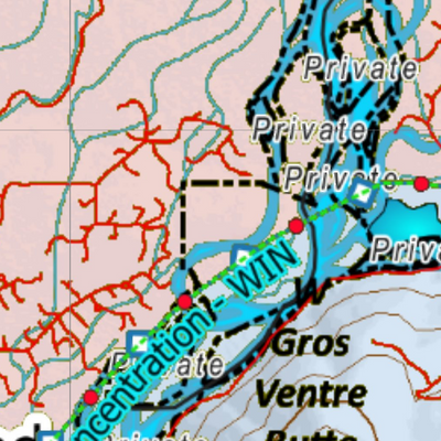 Wy Mule Deer Unit 150 Concentration Areas Preview 3