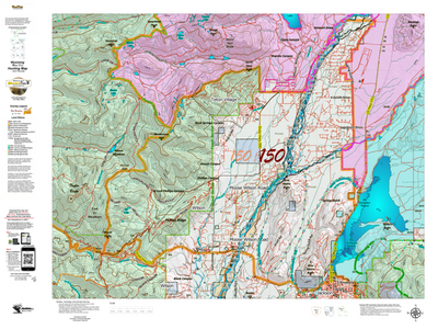 Wy Mule Deer Unit 150 Concentrations and Land Ownership Preview 1