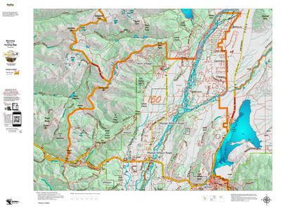 Wy Mule Deer Unit 150 Topographical Map Preview 1