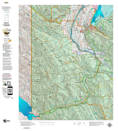 Wy Mule Deer Unit 151 Concentrations and Land Ownership Preview 1