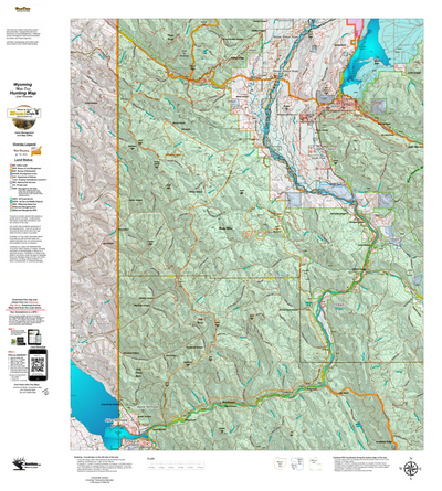 Wy Mule Deer Unit 151 with Land Ownership Preview 1