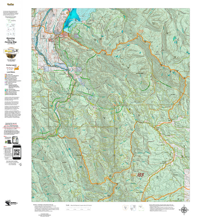 Wy Mule Deer Unit 152 Concentrations and Land Ownership Preview 1