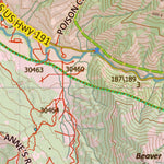Wy Mule Deer Unit 152 Topo with Concentrations Preview 2