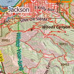 Wy Mule Deer Unit 152 Topo with Concentrations Preview 3
