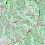 Wy Mule Deer Unit 152 Topographical Map Preview 3