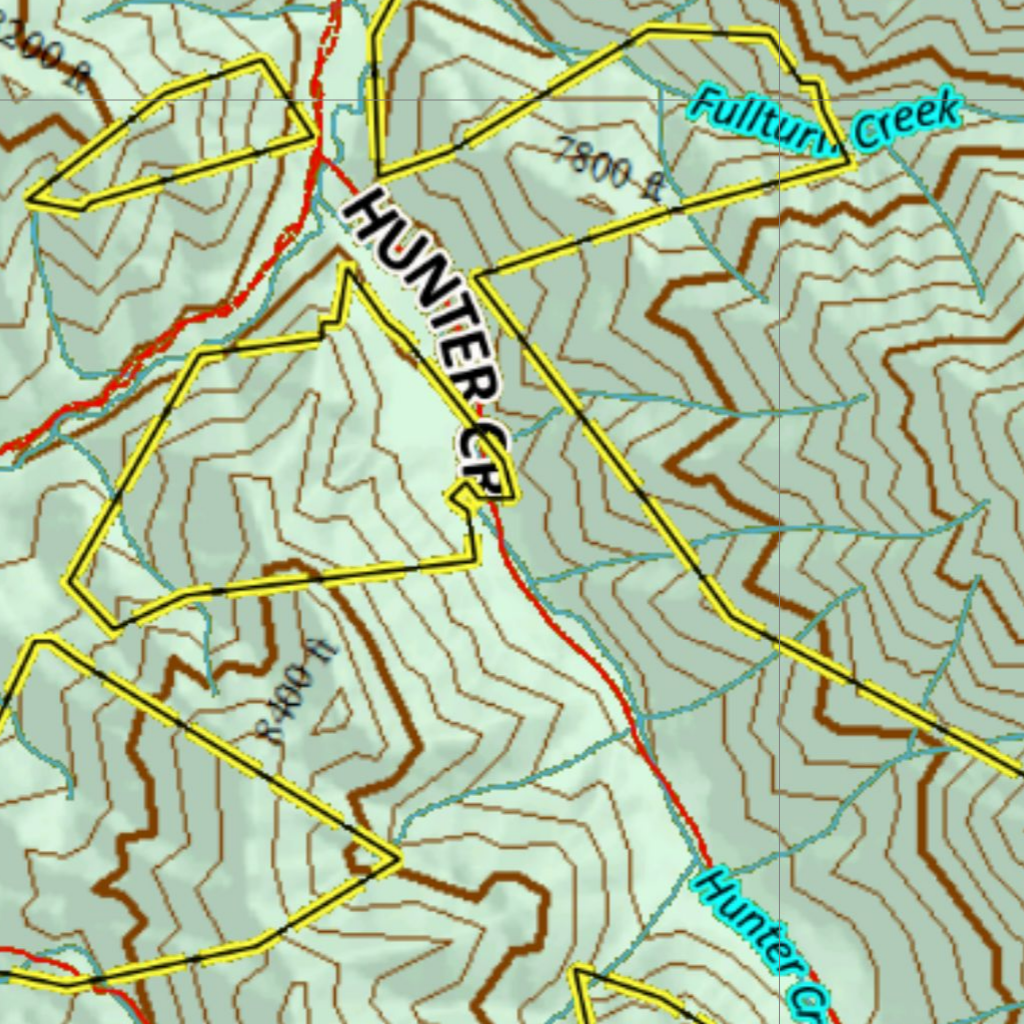 Wy Mule Deer Unit 153 Concentrations and Land Ownership Map by Wyoming ...