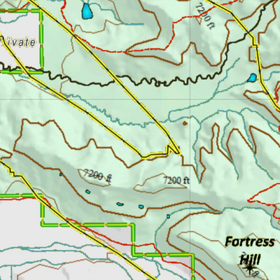 Wy Mule Deer Unit 154 Concentrations and Land Ownership Preview 2
