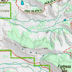 Wy Mule Deer Unit 154 Topographical Map Preview 2