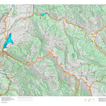 Wy Mule Deer Unit 155 Topographical Map Preview 1