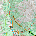 Wy Mule Deer Unit 155 Topographical Map Preview 3