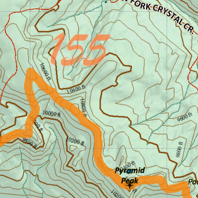 Wy Mule Deer Unit 155 with Land Ownership Preview 2