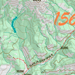 Wy Mule Deer Unit 156 Topographical Map Preview 2