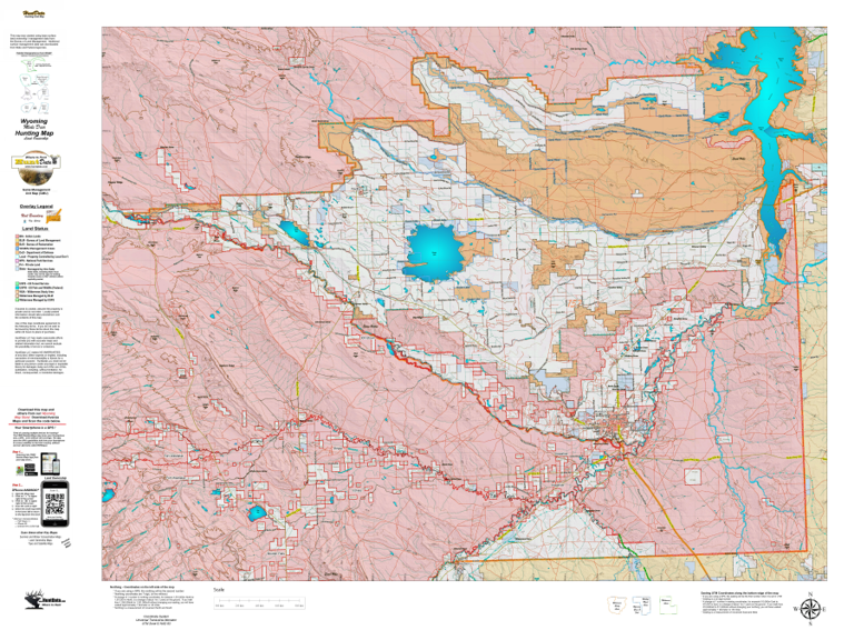Wy Mule Deer Unit 157 Concentrations and Land Ownership Map by Wyoming ...