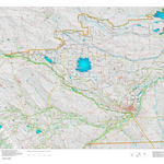 Wy Mule Deer Unit 157 Topographical Map Preview 1