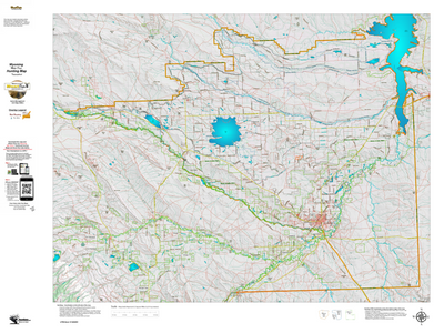 Wy Mule Deer Unit 157 Topographical Map Preview 1