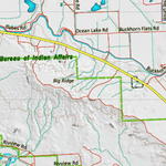 Wy Mule Deer Unit 157 Topographical Map Preview 2