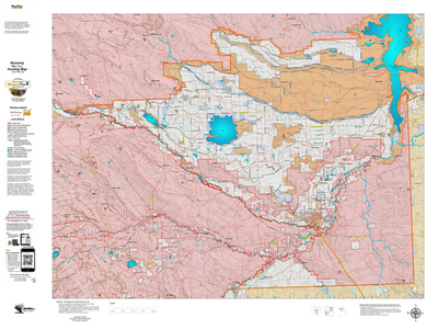 Wy Mule Deer Unit 157 with Land Ownership Preview 1